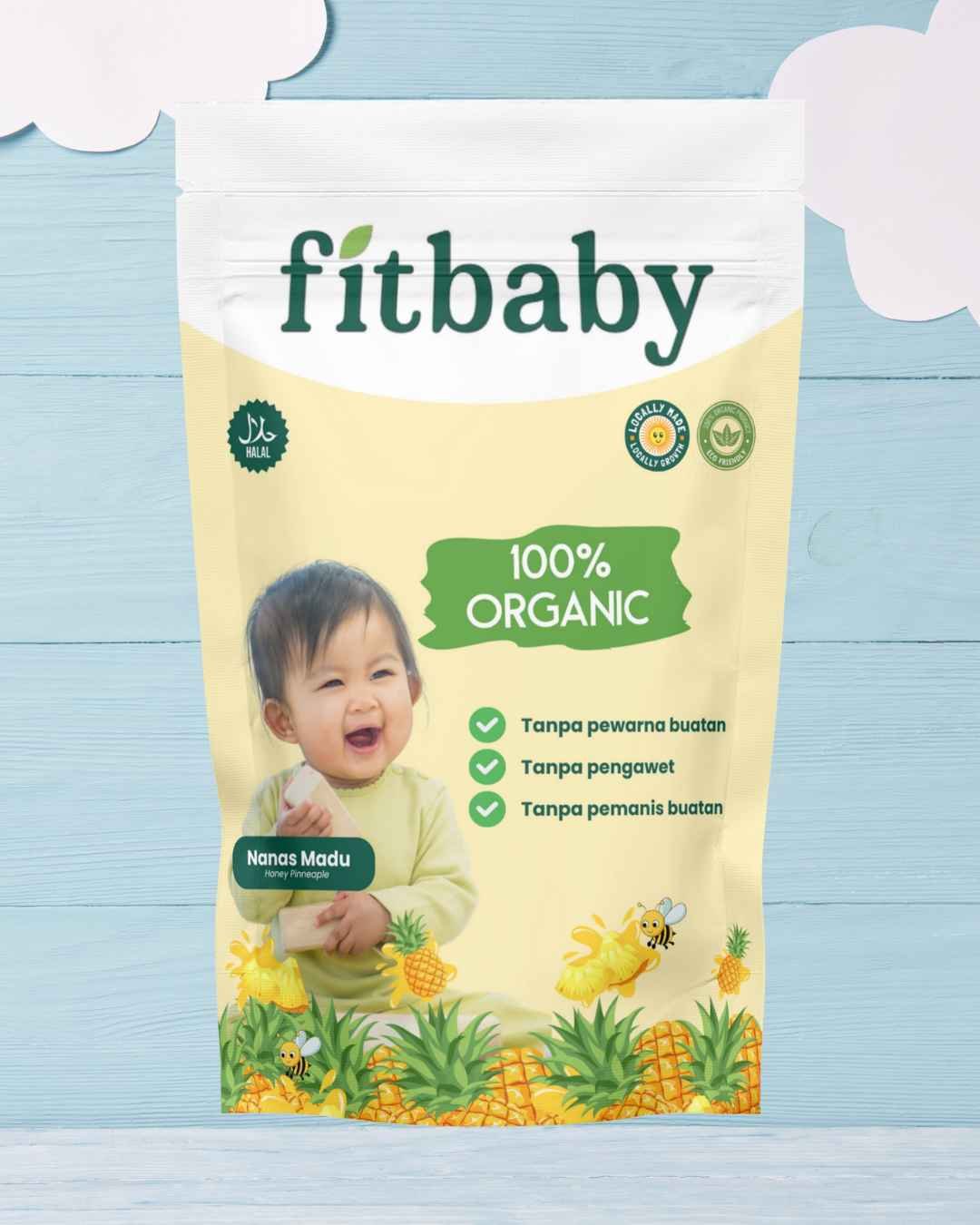 cemilan bayi dan balita sehat rasa nanas madu